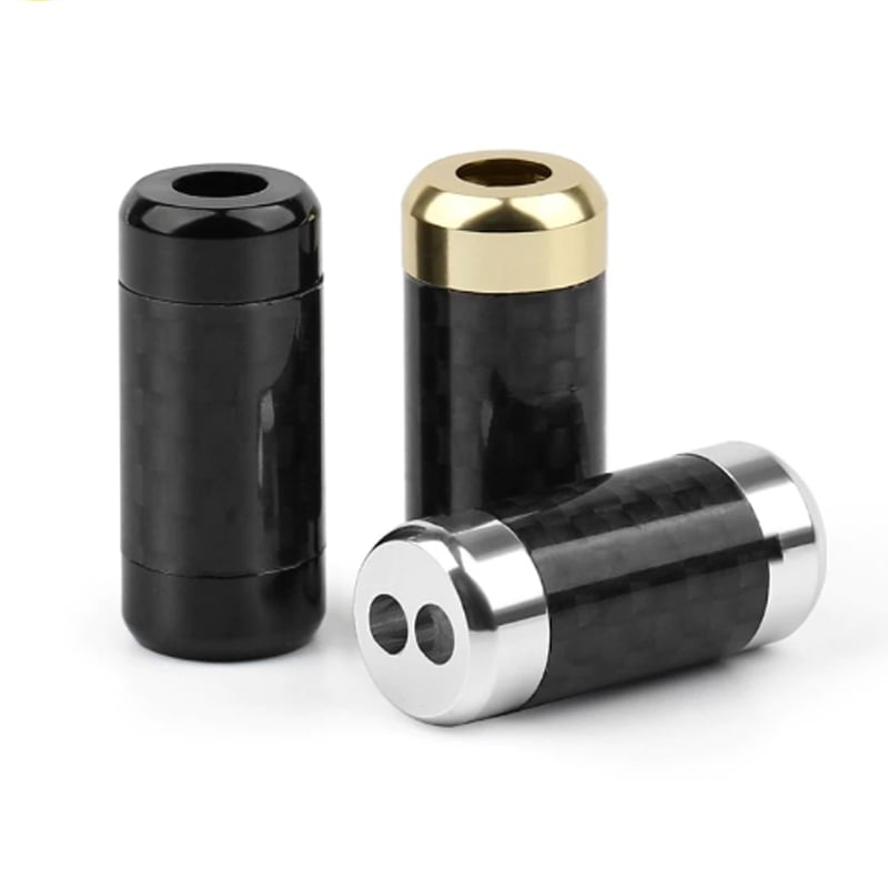 Cục chia chữ Y tự chế cho dây Cáp audio 3.5mm Cáp tai nghe loại nhỏ - Hợp kim nhôm carbon - Phụ Kiện Điện Tử Việt Nam cuc chia tai nghe diy 1 ra 2
