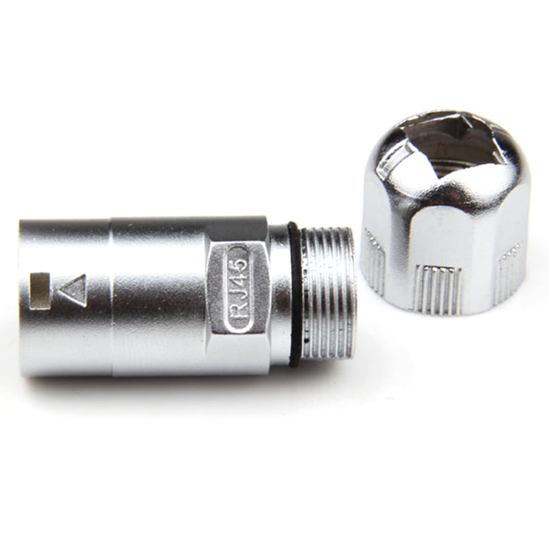 Giắc cắm đầu chụp mạng RJ45 vỏ nhôm chống nước IP67 Gorizon GZ802M-CR/CR - Phụ Kiện Điện Tử Việt Nam GZ802M-CR dau chup mang chong nuoc ip67