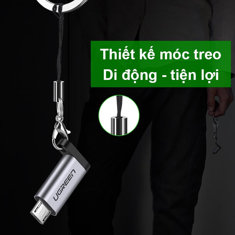 usb-c female to micro usb male ugreen 50590