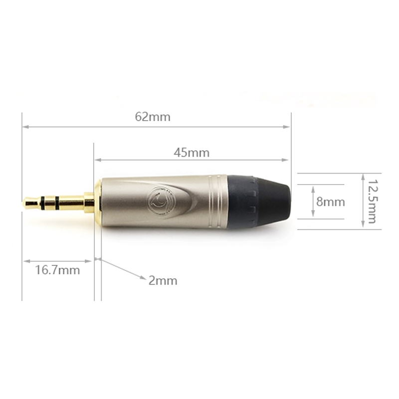 Đầu hàn giắc cắm âm thanh 3.5mm stereo Coraon LCSE3G (1 chiếc) - Phụ Kiện Điện Tử Việt Nam dau han rac 3,5mm