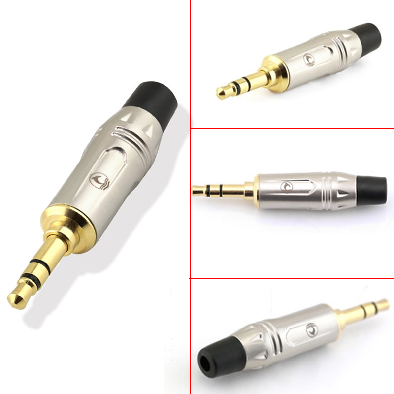 Đầu hàn giắc cắm âm thanh 3.5mm cỡ nhỏ mạ vàng Coraon LCS3G (1 chiếc) - Phụ Kiện Điện Tử Việt Nam dau han 3.5mm coraon