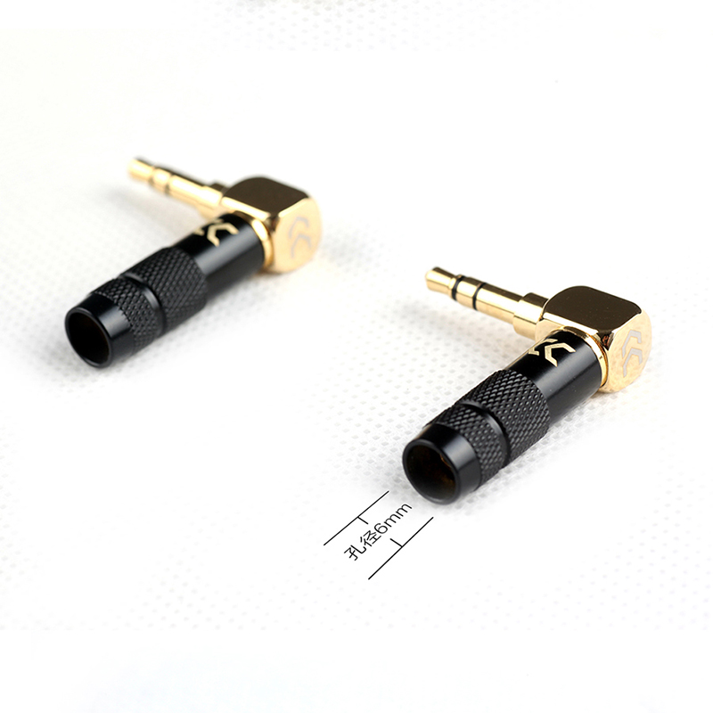 Đầu hàn jack cắm 3.5mm 3 nấc thẳng & bẻ góc Copper Colour CR-3.5 mạ vàng - Phụ Kiện Điện Tử Việt Nam dau han audio 3.5mm be goc