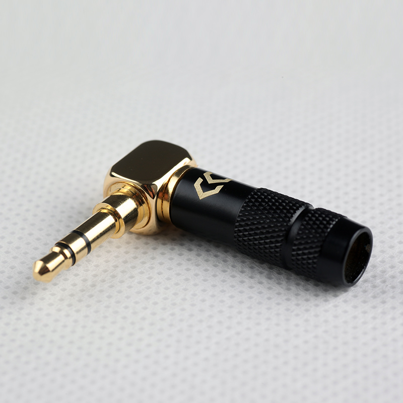 Đầu hàn jack cắm 3.5mm 3 nấc thẳng & bẻ góc Copper Colour CR-3.5 mạ vàng - Phụ Kiện Điện Tử Việt Nam dau han audio 3.5mm be goc