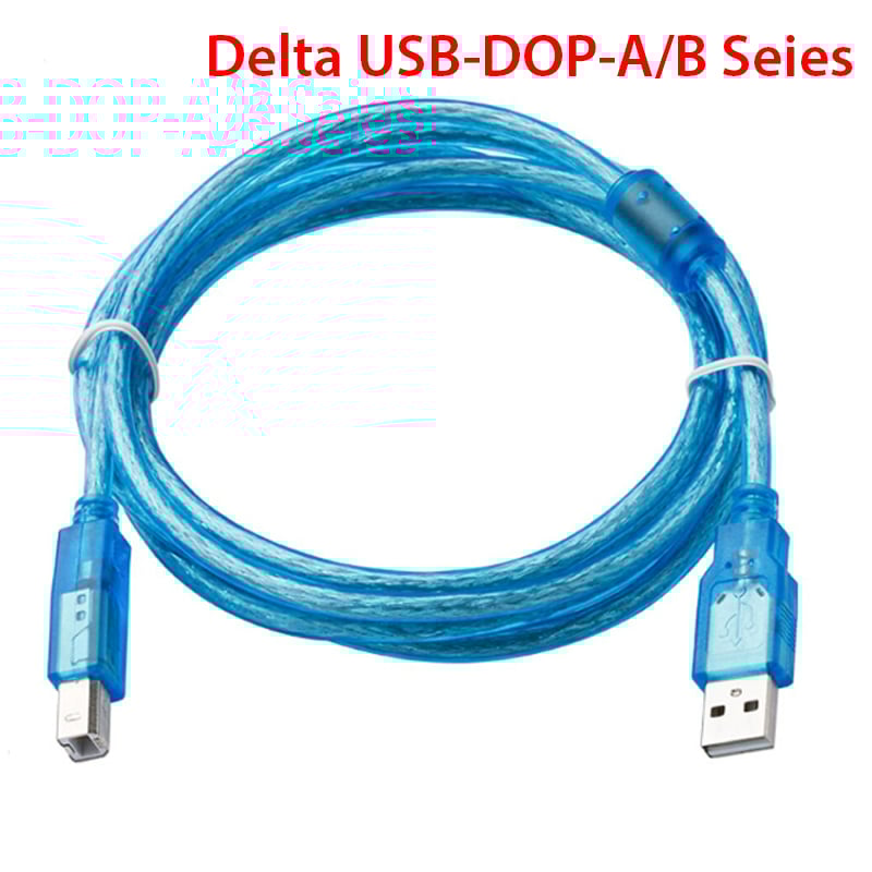 Cáp lập trình PLC Samkoon HMI USBCB EA | SK | SA 1.5 mét - Phụ Kiện Điện Tử Việt Nam Cap USB AM-BM điều khiển Delta HIM DOP-A/B Series