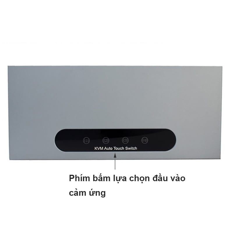 KVM Switch HDMI 4 ra 1 hỗ trợ fullHD, 3D Dtech DT-8141 - Phụ Kiện Điện Tử Việt Nam bo kvm 4 cong dtech dt-8141