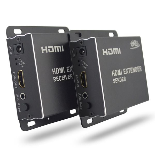 Bộ khuếch đại mở rộng HDMI sang cáp mạng LAN 150 mét EKL-HE150 - Phụ Kiện Điện Tử Việt Nam Bộ khuếch đại mở rộng HDMI sang cáp mạng LAN 150 mét EKL-HE150 - Phụ Kiện Điện Tử Việt Nam