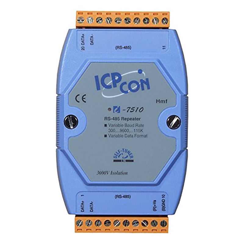 Repeater RS485 ICP CON / ICP DAS I7510 - Bộ lặp bảo vệ cách ly 3000 VDC 2 chiều tín hiệu RS485 ICPCON ICP DAS I-7510 - Phụ Kiện Điện Tử Việt Nam i-7510 repeater rs485 icpcon icpdas