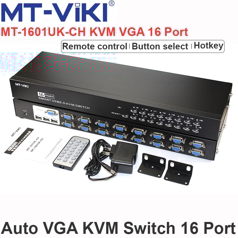 bo vga switch kvm 16 cong mt-viki mt-1601uk-ch