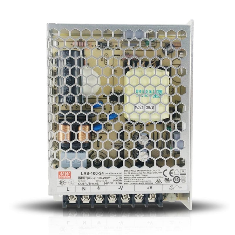 Nguồn DC LED 24V-4.5A 108W Meanwell LRS-100-24 - Phụ Kiện Điện Tử Việt Nam nguon 24v 4.5a 108w meanwell lrs-100-24