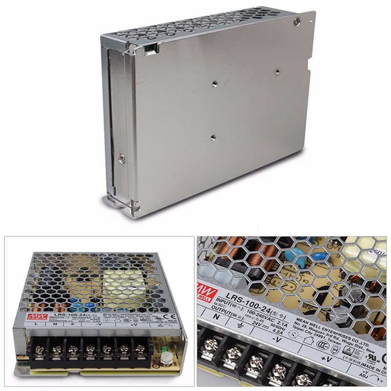 Nguồn DC LED 24V-4.5A 108W Meanwell LRS-100-24 - Phụ Kiện Điện Tử Việt Nam nguon 24v 4.5a 108w meanwell lrs-100-24