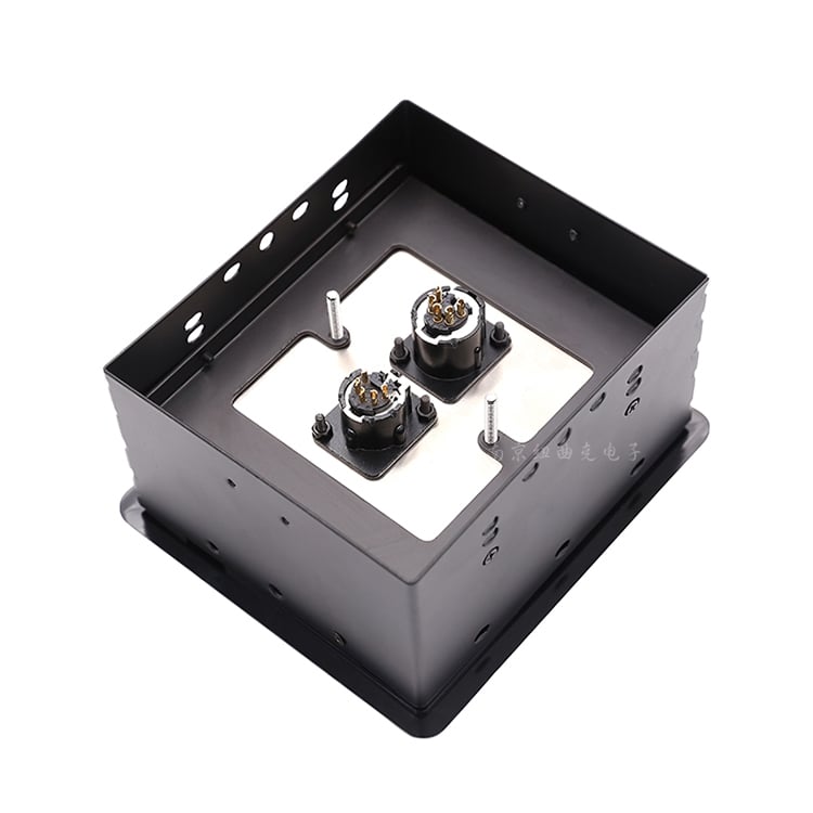 Đế ổ cắm đôi 2 khay âm sàn âm bàn có nắp đậy Coraon YQ-ZM-86-2 - Phụ Kiện Điện Tử Việt Nam o cam don coraon yq-zm-86-1