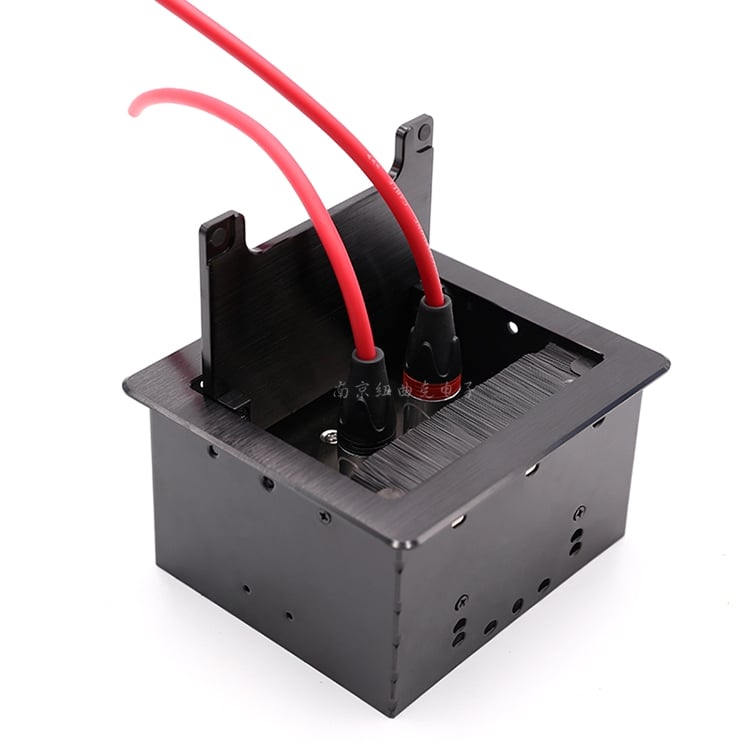 Đế ổ cắm đôi 2 khay âm sàn âm bàn có nắp đậy Coraon YQ-ZM-86-2 - Phụ Kiện Điện Tử Việt Nam o cam don coraon yq-zm-86-1