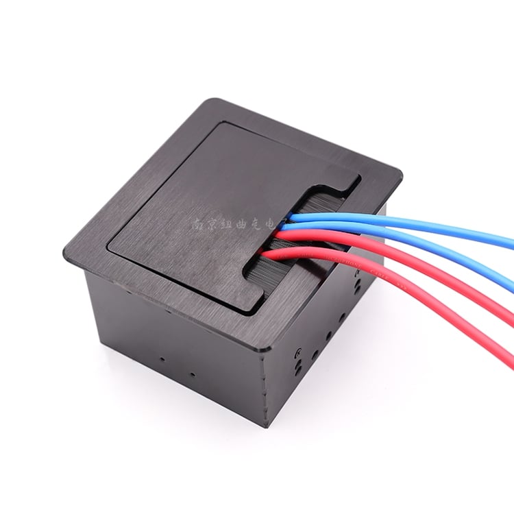 Đế ổ cắm đôi 2 khay âm sàn âm bàn có nắp đậy Coraon YQ-ZM-86-2 - Phụ Kiện Điện Tử Việt Nam o cam don coraon yq-zm-86-1