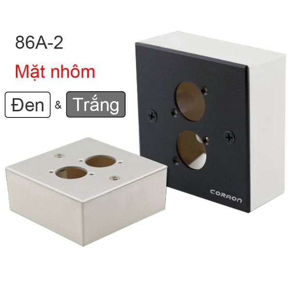 Đế nhựa vuông âm tường cho nhân mặt Coraon 86MH - Phụ Kiện Điện Tử Việt Nam Đế nhựa vuông âm tường cho nhân mặt Coraon 86MH - Phụ Kiện Điện Tử Việt Nam