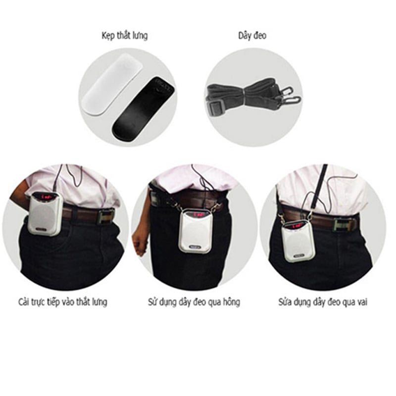 Máy trợ giảng kèm MIC không dây + có dây 10W Takstar E190M - Phụ Kiện Điện Tử Việt Nam may tro giang khong day takstar e190m