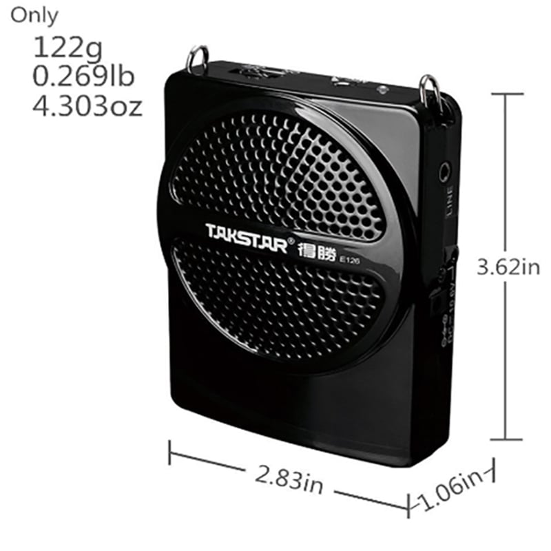 Máy trợ giảng - Loa trợ giảng mic có dây nhỏ gọn Takstar E126 8W - Phụ Kiện Điện Tử Việt Nam may tro giang co day takstar e126