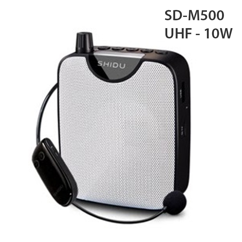 mic tro giang khong day uhf 10w shidu sd-m500
