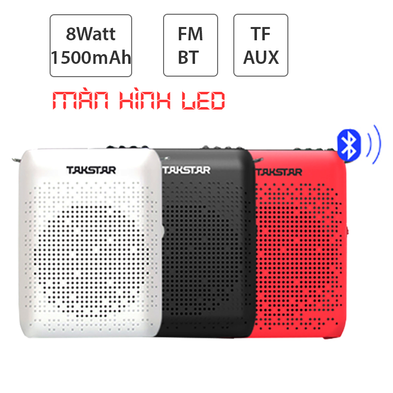 Máy trợ giảng Micro có dây 8W FM TF Bluetooth AUX Takstar E220 - Phụ Kiện Điện Tử Việt Nam may tro giang takstar e220