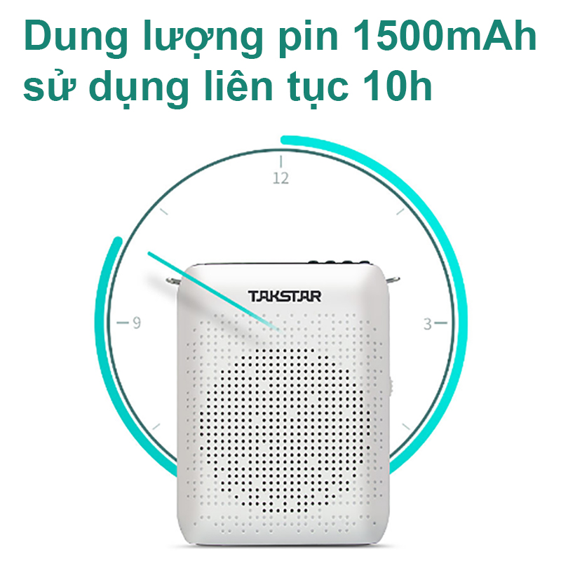Máy trợ giảng Micro có dây 8W FM TF Bluetooth AUX Takstar E220 - Phụ Kiện Điện Tử Việt Nam may tro giang takstar e220