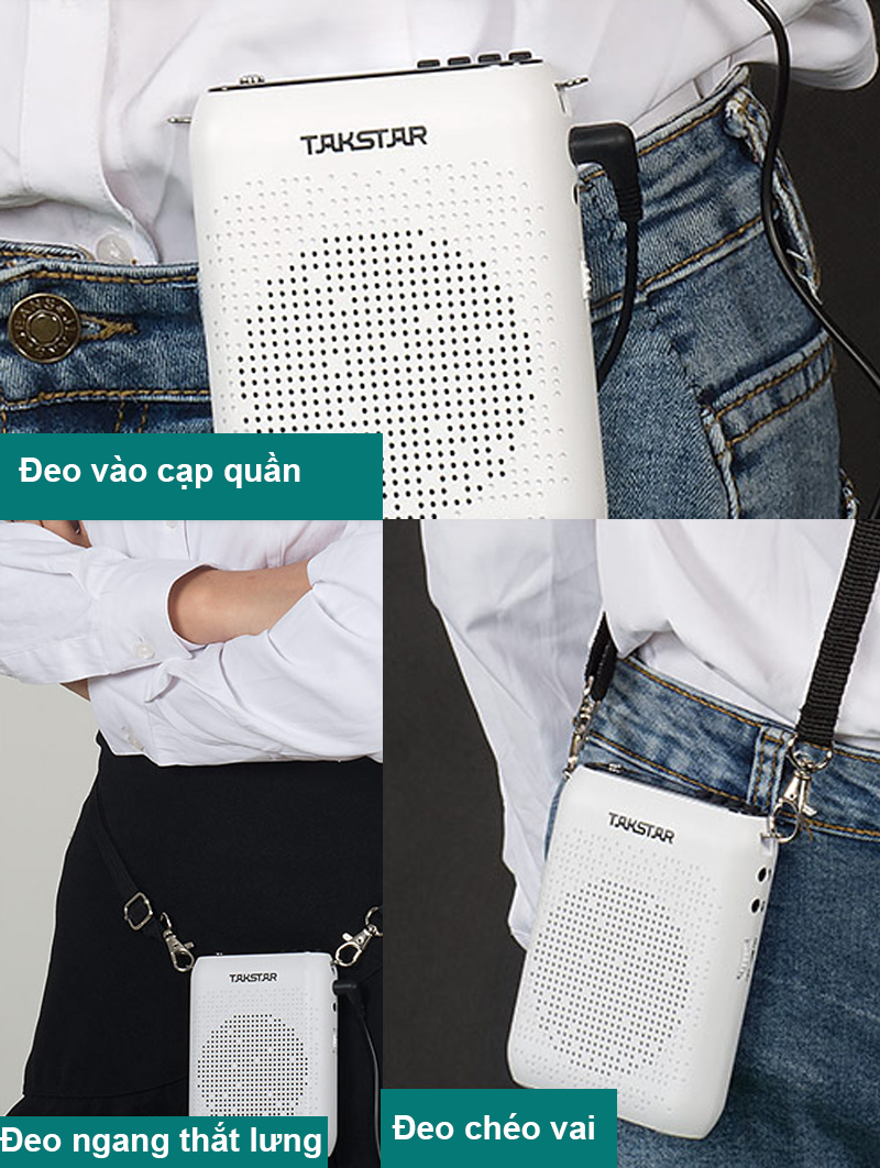 Máy trợ giảng Micro có dây 8W FM TF Bluetooth AUX Takstar E220 - Phụ Kiện Điện Tử Việt Nam may tro giang takstar e220