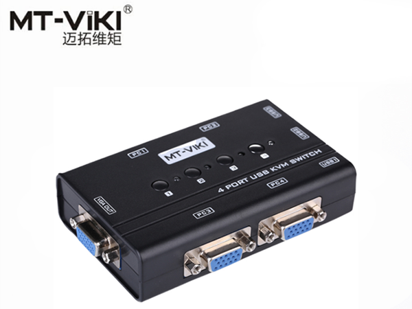 Auto KVM Switch VGA USB 4 port -chuyển mạch 4 CPU ra 1 màn hình VGA kèm cáp MT-VIKI MT-460KL - Phụ Kiện Điện Tử Việt Nam Auto KVM Switch VGA USB 4 port -chuyển mạch 4 CPU ra 1 màn hình VGA kèm cáp MT-VIKI MT-460KL - Phụ Kiện Điện Tử Việt Nam