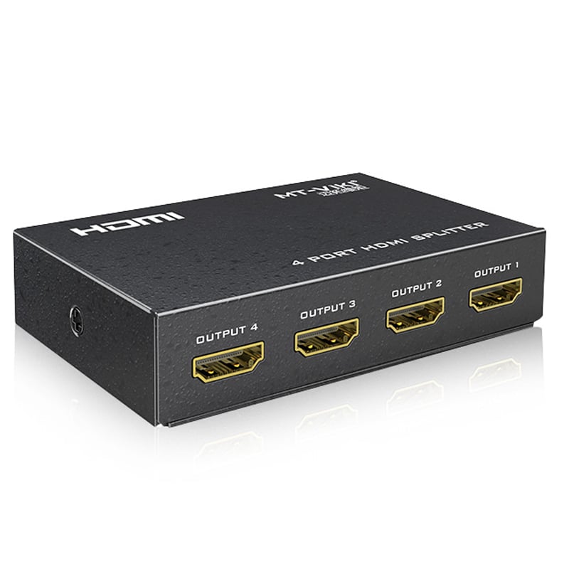 Bộ chia HDMI splitter V1.4 4 port 4K30Hz 3D MT-VIKI MT-SP104M - Phụ Kiện Điện Tử Việt Nam bo chia hdmi 4 cong mt-viki mt-sp104m