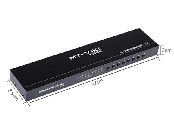 KVM switch 8 cổng - Bộ chuyển mạch 8 CPU ra 1 màn hình KVM PS2 MT-VIKI MT-8A - Phụ Kiện Điện Tử Việt Nam KVM switch 8 cổng - Bộ chuyển mạch 8 CPU ra 1 màn hình KVM PS2 MT-VIKI MT-8A - Phụ Kiện Điện Tử Việt Nam
