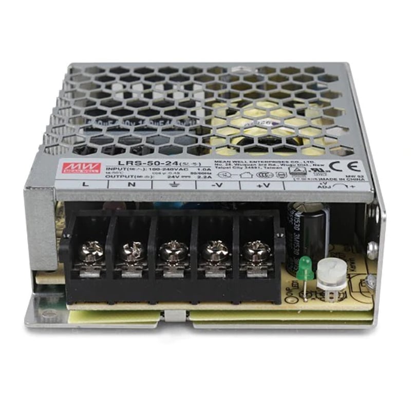Nguồn DC LED 24V-2.2A 52.8W Meanwell LRS-50-24 - Phụ Kiện Điện Tử Việt Nam bo nguôn tong LED to ong meanwell lrs-50-24