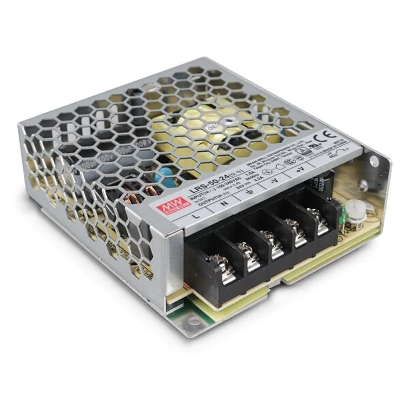Nguồn DC LED 24V-2.2A 52.8W Meanwell LRS-50-24 - Phụ Kiện Điện Tử Việt Nam bo nguôn tong LED to ong meanwell lrs-50-24