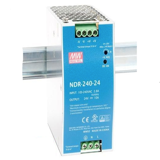 Nguồn DC 24V Meanwell NDR-240-24