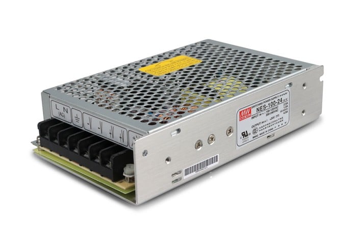 Nguồn DC LED 24V Meanwell NES-100-24 24V 4.5A 100W