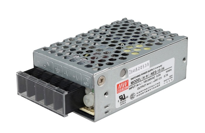 Nguồn DC LED 24V Meanwell NES-15-24 24V 0.7A 15W Đài Loan
