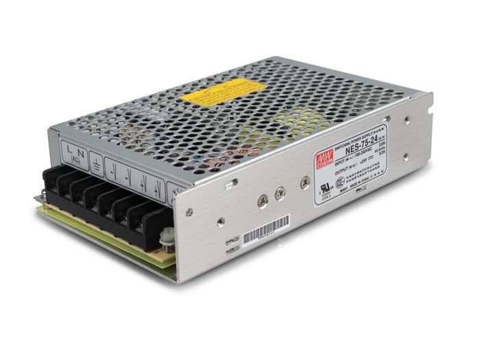 Nguồn DC LED 24V Meanwell NES-75-24 24V 3.2A 75W