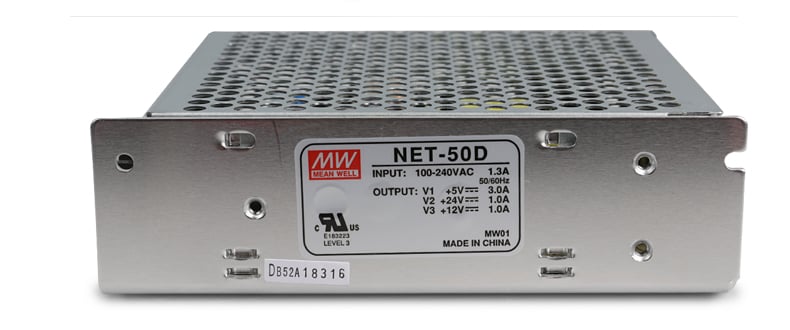 Nguồn DC LED 3 trong 1 Meanwell NET-50D 24V 1A 12V 1A 5V 3A