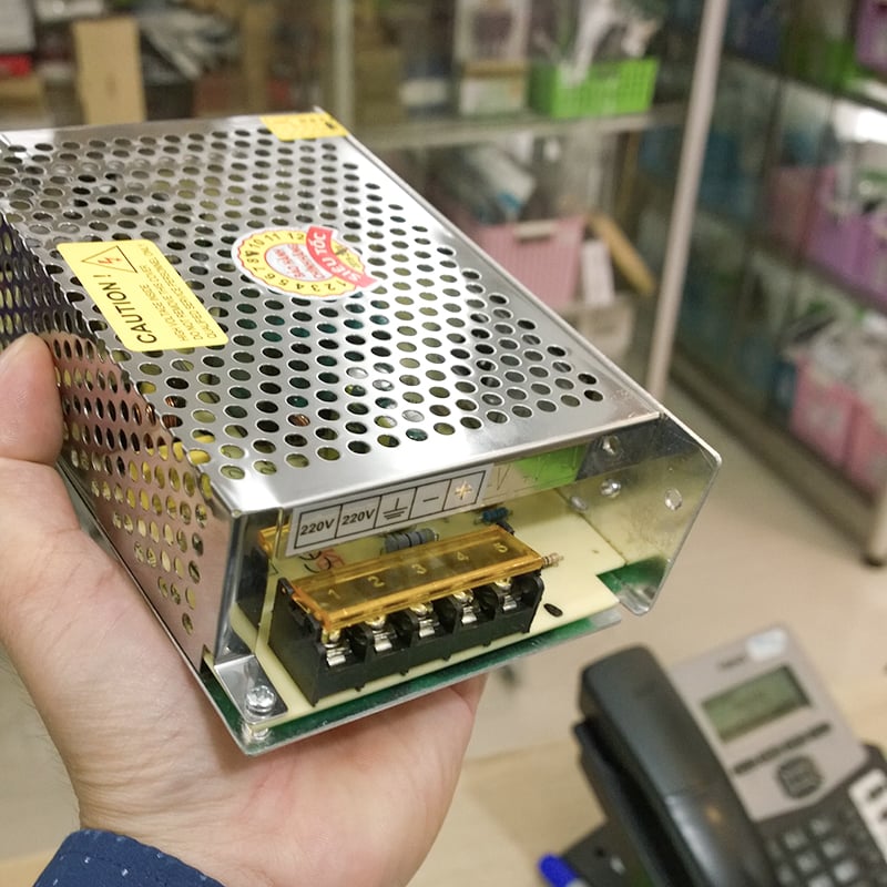 Nguồn LED 12V-10A 120W cho Camera Bảng điện tử LED Biển quảng cáo Changylian CL-A-120-12 - Phụ Kiện Điện Tử Việt Nam nguon 12v 120w cho camera den led