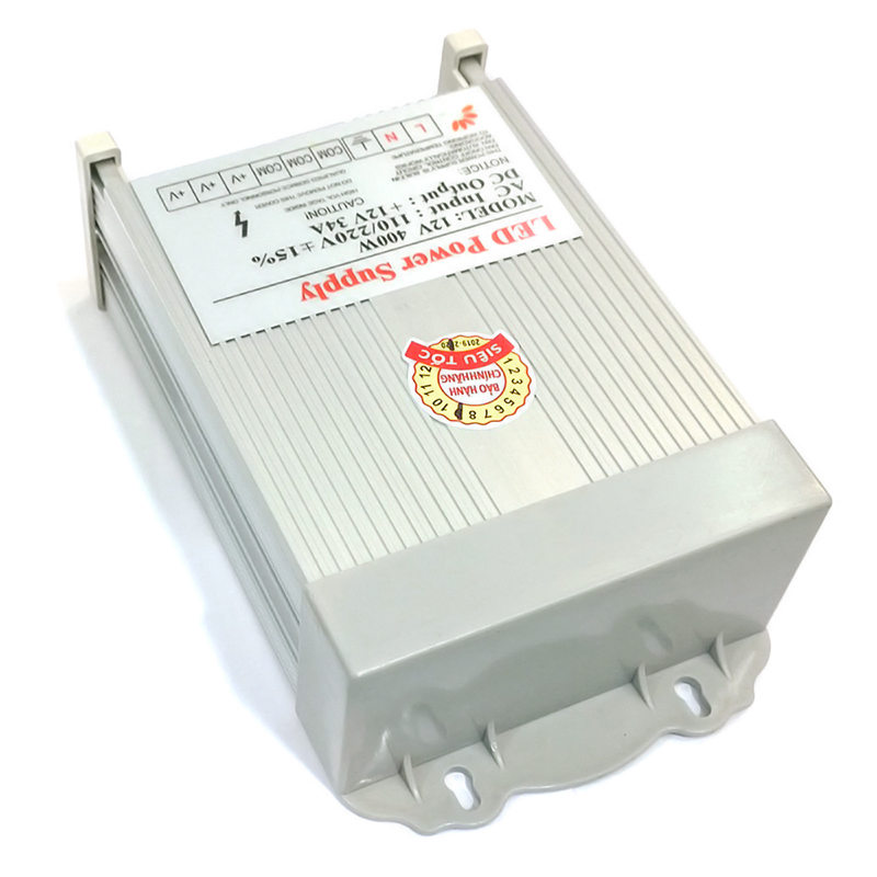 Nguồn LED ngoài trời 12V-34A 400W cho Camera Bảng điện tử LED Biển quảng cáo Changylian CL-A-400-12 - Phụ Kiện Điện Tử Việt Nam nguon tong led 12v 400w 30a