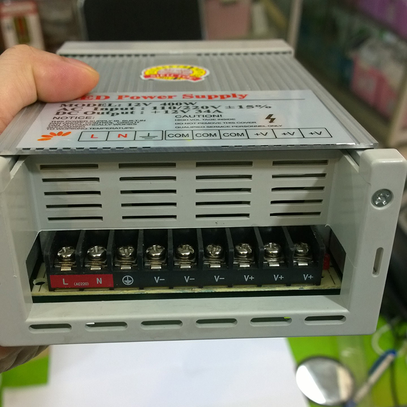 Nguồn LED ngoài trời 12V-34A 400W cho Camera Bảng điện tử LED Biển quảng cáo Changylian CL-A-400-12 - Phụ Kiện Điện Tử Việt Nam nguon tong led 12v 400w 30a