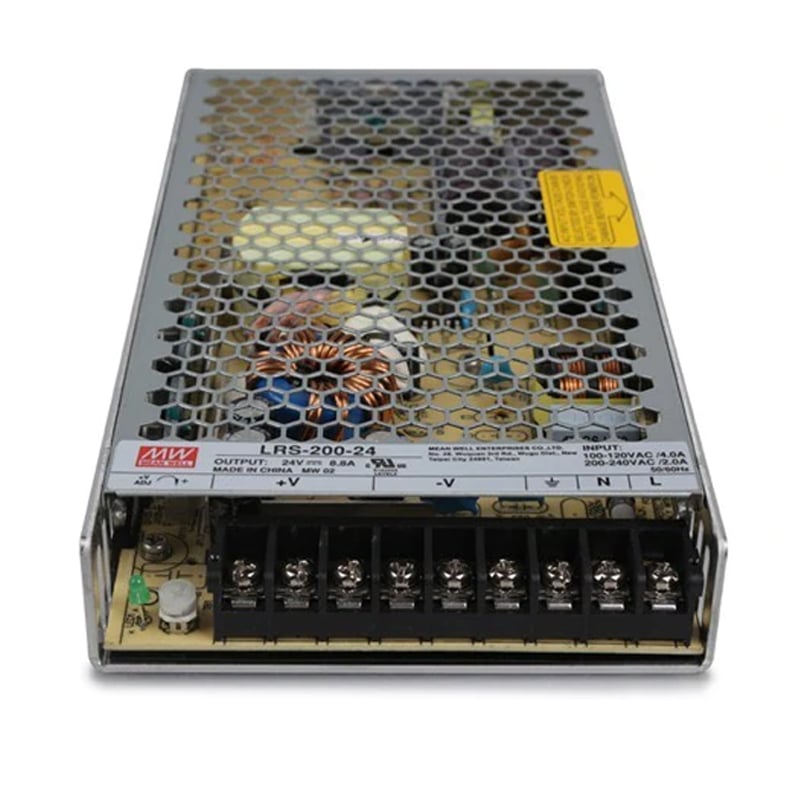 Nguồn DC LED 24V-8.8A 211,2W Meanwell LRS-200-24 - Phụ Kiện Điện Tử Việt Nam nguon led dc24v-8.8a 211.2w meanwell lrs-200-24