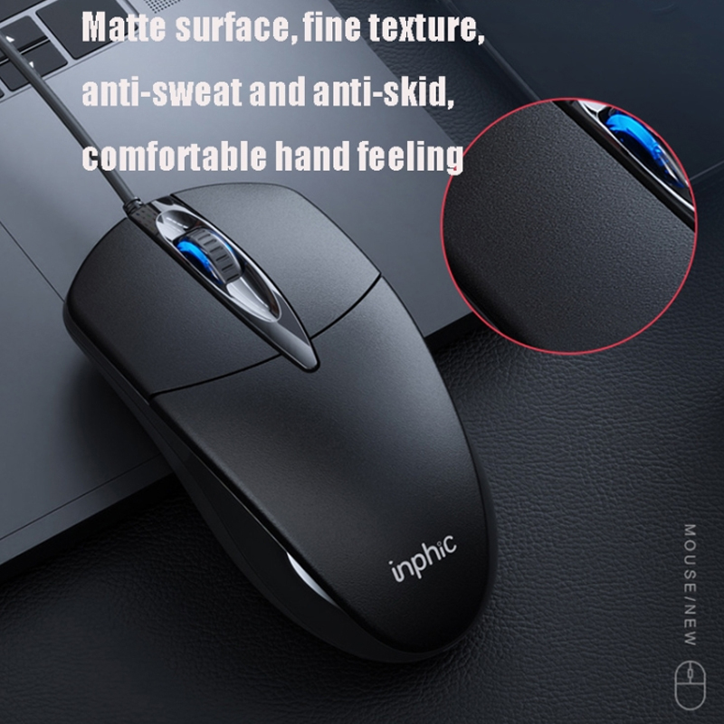 Chuột quang máy tính có dây văn phòng phổ thông Inphic PB20 - Phụ Kiện Điện Tử Việt Nam chuot quang inphic pb20