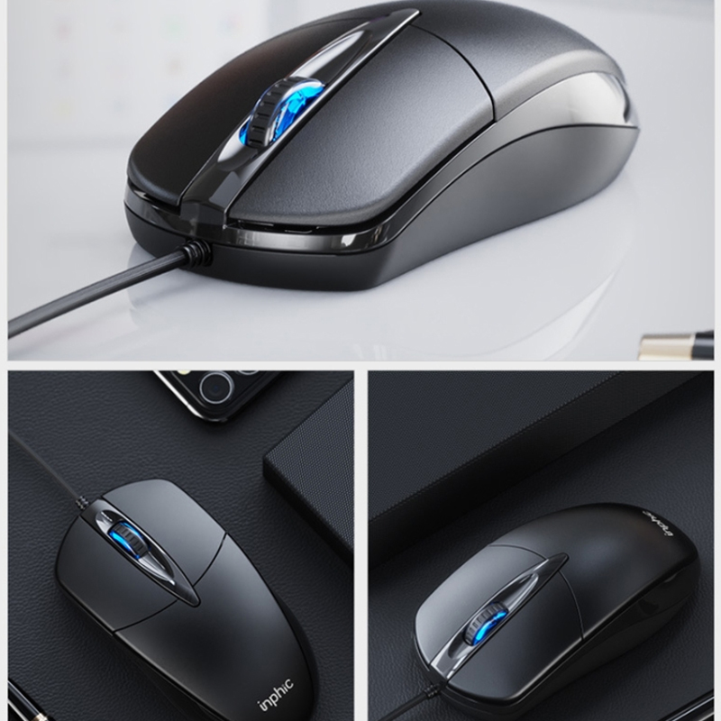 Chuột quang máy tính có dây văn phòng phổ thông Inphic PB20 - Phụ Kiện Điện Tử Việt Nam chuot quang inphic pb20