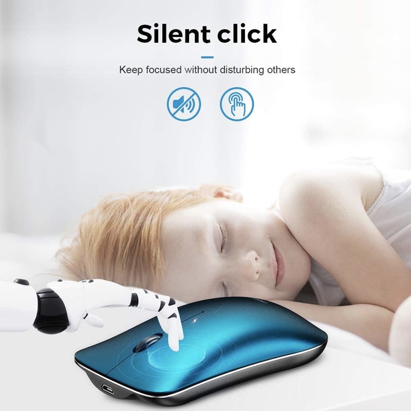 Chuột bluetooth 5.0 3.0 không dây 2.4GHz Inphic PM9BS - Phụ Kiện Điện Tử Việt Nam chuot bluetooth inphic