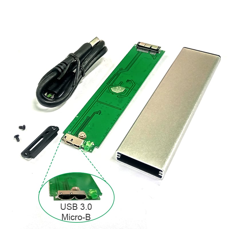 SSD box USB 3.0 12+6 pin đọc ổ SSD của Macbook Air A1369 A1370 CY U3-089 - Phụ Kiện Điện Tử Việt Nam ssd box cho macbook air