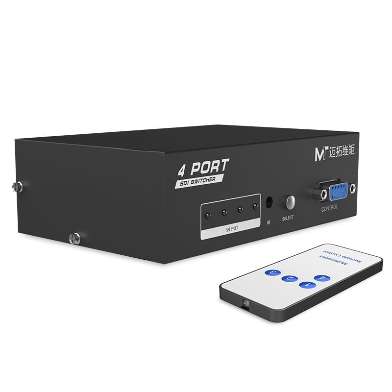 Bộ gộp SDI 4 vào 1 - Switch SDI 4 in 1 1080P MT-VIKI MT-SD401 - Phụ Kiện Điện Tử Việt Nam bo gop sdi 4 vao 1 mt-sd401