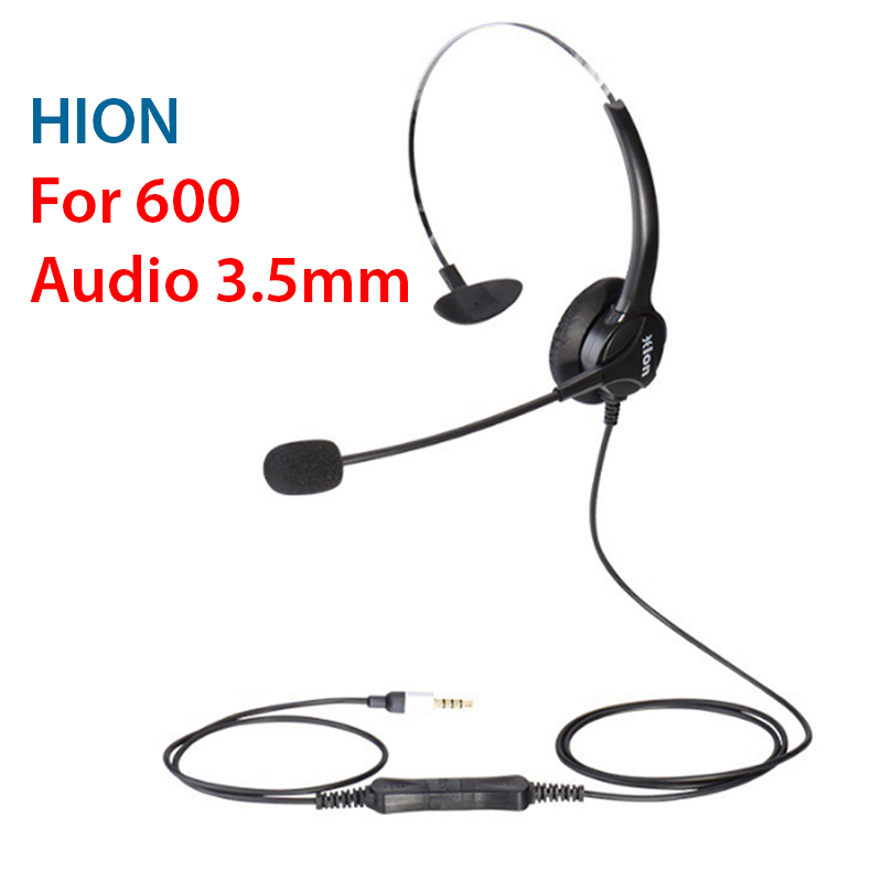 Tai nghe + mic Hion For600 đàm thoại chăm sóc khách hàng chân cắm 3.5mm - Phụ Kiện Điện Tử Việt Nam tai nghe + micro cho tong dai vien hion for 600