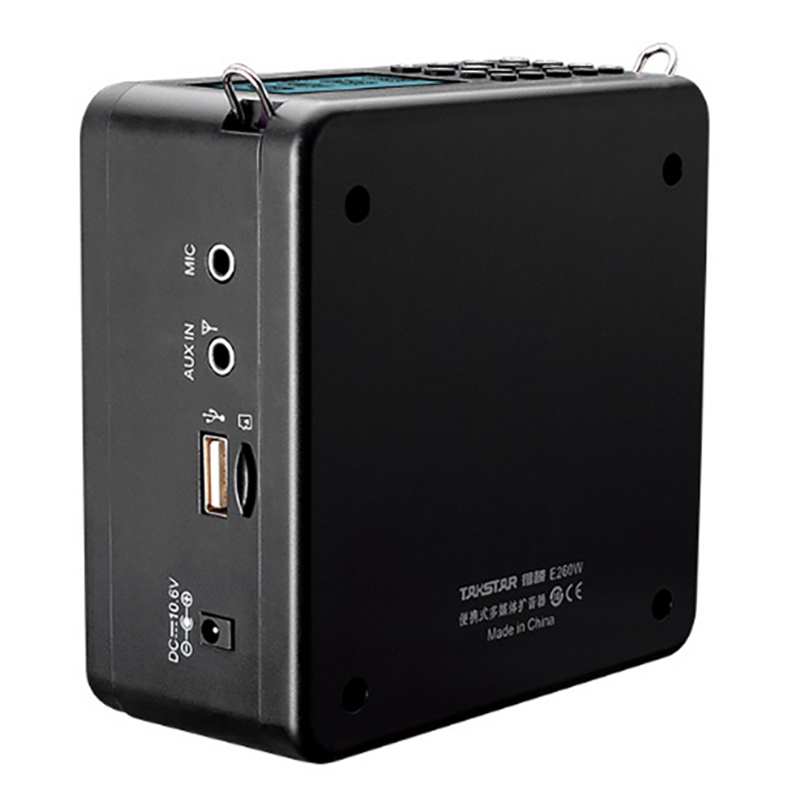 Máy trợ giảng - Micro giảng dạy không dây + có dây có LCD Ghi âm 18W Takstar E260W - Phụ Kiện Điện Tử Việt Nam loa tro giang khong day takstar e260w