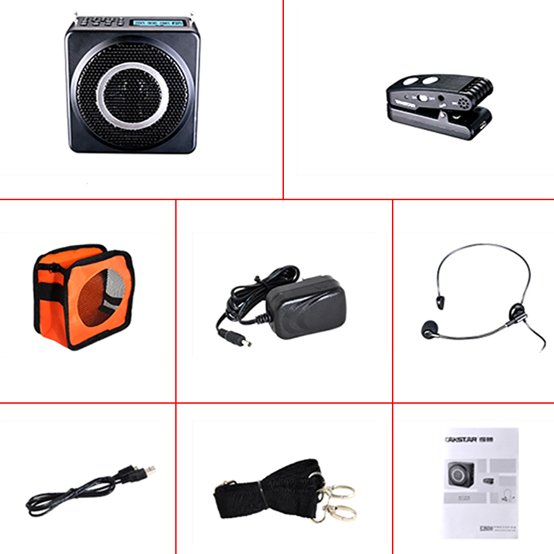 Máy trợ giảng - Micro giảng dạy không dây + có dây có LCD Ghi âm 18W Takstar E260W - Phụ Kiện Điện Tử Việt Nam loa tro giang khong day takstar e260w