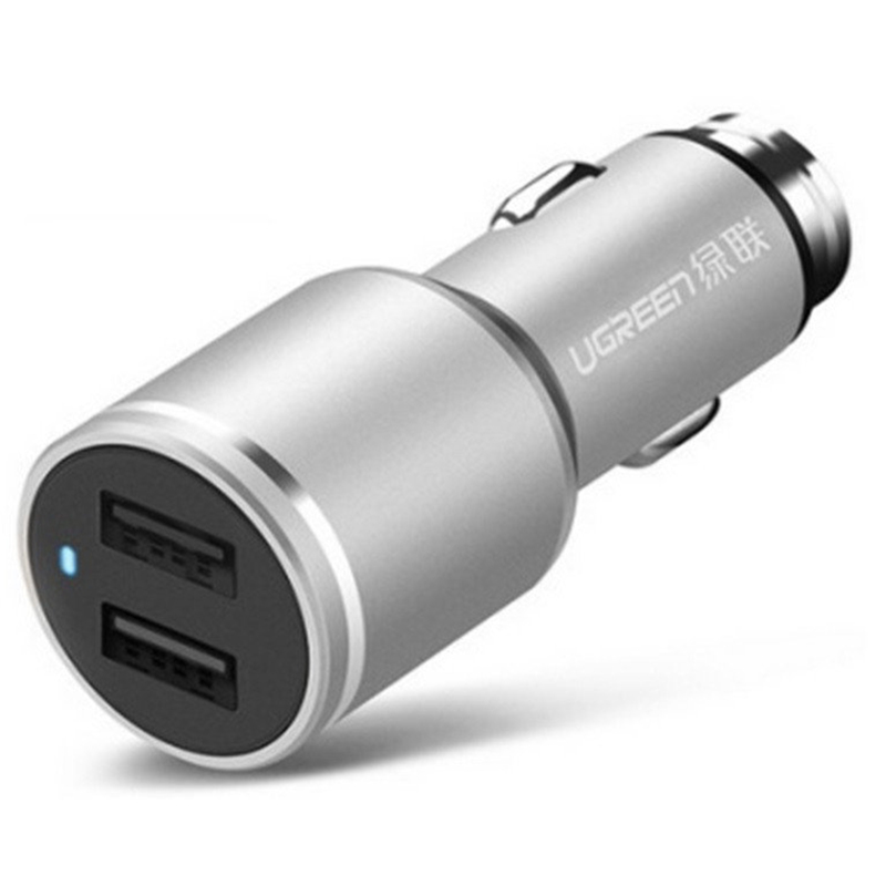 Tẩu sạc xe hơi 12V 24V ra 2 cổng USB 5V cho Điện thoại Máy tính bảng Ugreen 40954 - Phụ Kiện Điện Tử Việt Nam tẩu sạc xe hoi ra usb 5v