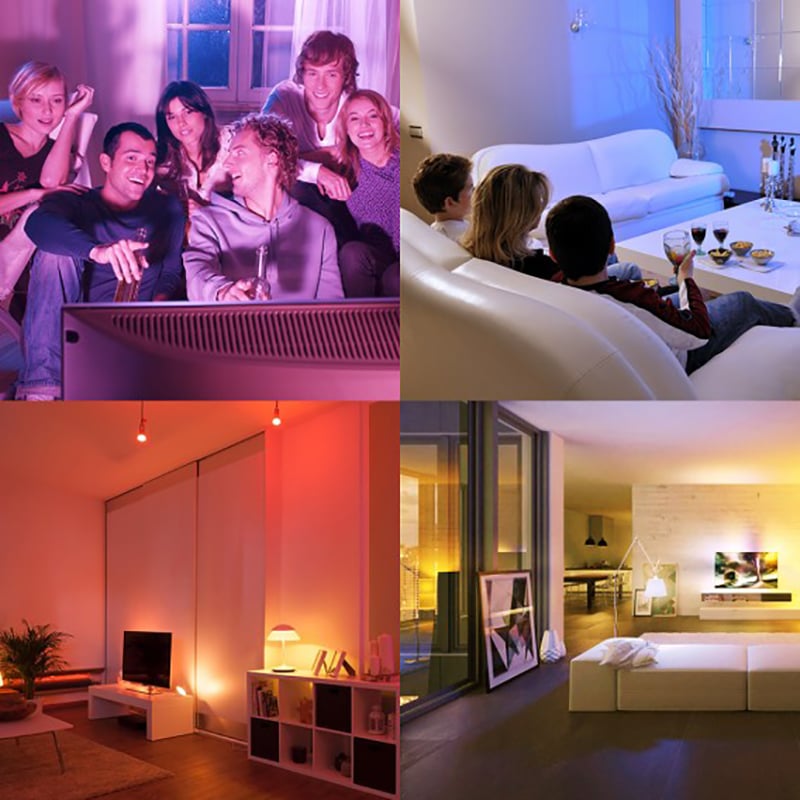 Bóng đèn đổi màu RGB điều khiển từ xa qua Wifi 9W Tronsmart Smart Wi-Fi RGB LED Light Bulb TB01 - Phụ Kiện Điện Tử Việt Nam bong den daoi mau rgb tronsmart