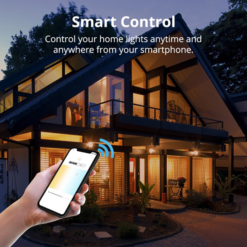 Bóng đèn đổi màu RGB điều khiển từ xa qua Wifi 9W Tronsmart Smart Wi-Fi RGB LED Light Bulb TB01 - Phụ Kiện Điện Tử Việt Nam bong den daoi mau rgb tronsmart