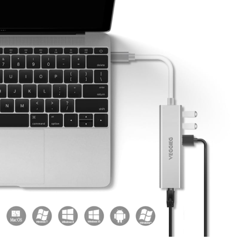 bo chia usb 3.0 lan rj45 veggieg u3-3u-s